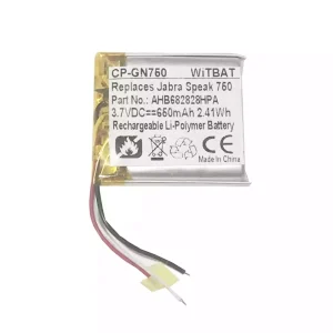 Batterie de remplacement pour haut-parleur Jabra Speak 710,Jabra Speak 750,AHB682828HPA