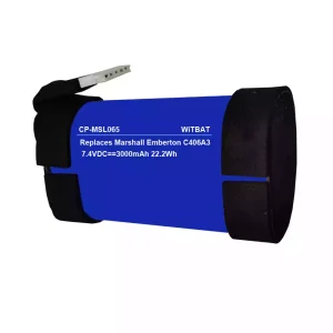 Batterie de remplacement pour haut-parleur Marshall Stockwell 2,Stockwell II,Marshall Emberton,C406A3,C406A3-1