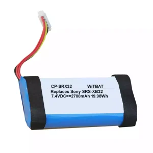 Batterie de remplacement pour haut-parleur Sony SRS-XB31 SRS-XB32 SRS-XB33,ST-06S SL00290-1