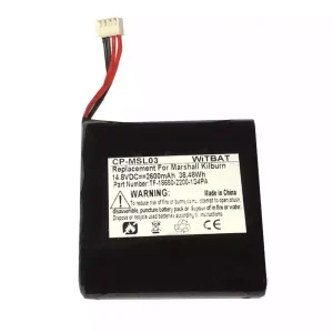 Batterie de remplacement pour haut-parleur Marshall Kilburn,TF-18650-2200-1S4PA