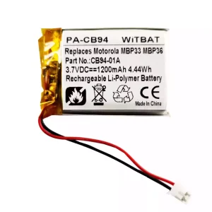 Batterie de remplacement pour haut-parleur Motorola Sonic Play 100,MBP33,MBP36,CB94-01A
