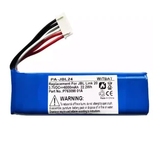 Batterie de remplacement pour haut-parleur JBL Link 20,P763098 01A