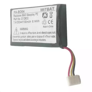 Batterie de remplacement pour haut-parleur Bang & Olufsen BeoPlay P2,C129D2