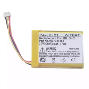 Batterie de remplacement pour haut-parleur JBL GO 2,MLP284154