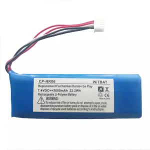 Batterie de remplacement pour haut-parleur Harman Kardon Go Play,GSP1029102 01