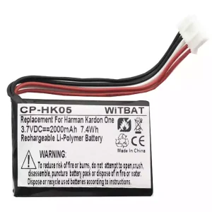 Batterie de remplacement pour haut-parleur Harman Kardon One,Flip 2 (2014),PR-652954